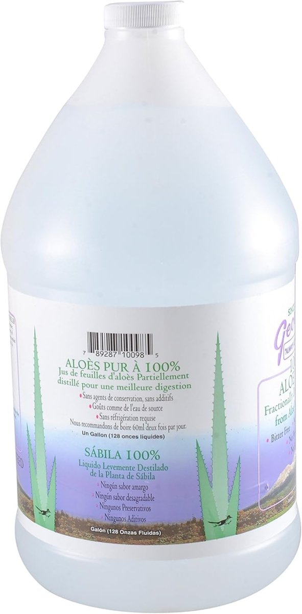 Aloe Juice, One Gallon (128 oz) - Spring Street Vitamins