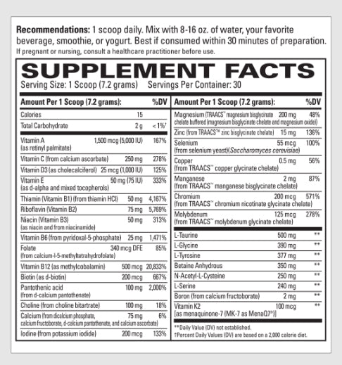 Fatigued to Fantastic! Energy Revitalization (Container), 30 Servings - Spring Street Vitamins