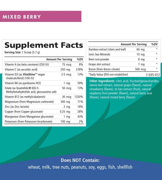 Ionic - Fizz, Magnesium Plus, 30 Servings (171 gm) - Spring Street Vitamins