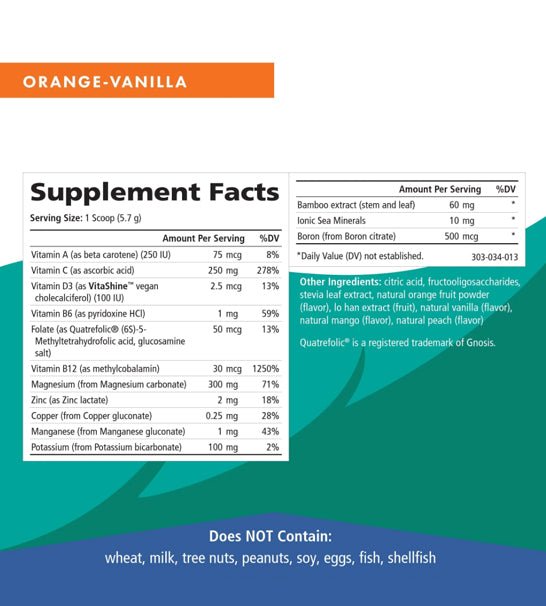 Ionic - Fizz, Magnesium Plus, 30 Servings (171 gm) - Spring Street Vitamins