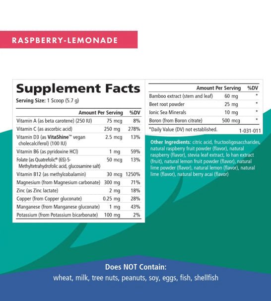 Ionic - Fizz, Magnesium Plus, 30 Servings (171 gm) - Spring Street Vitamins