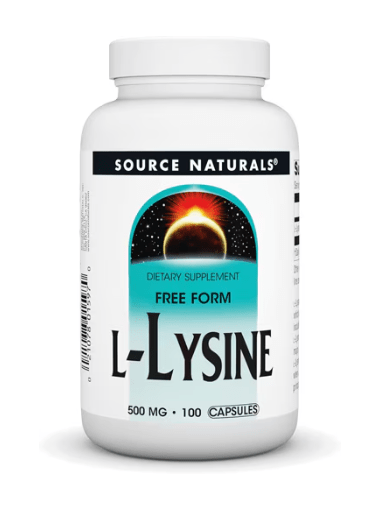 L - Lysine, 500 mg, 100 Capsule - Spring Street Vitamins