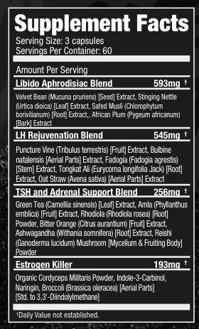 MUSCLE TEST Legacy, 180 Capsules (Original Formula) - Spring Street Vitamins