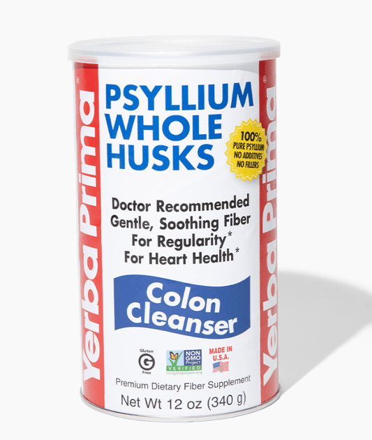 Psyllium Whole Husks Powder, 12 oz - Spring Street Vitamins