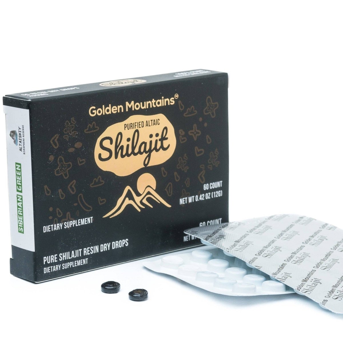 Shilajit Cold Pressed Extract, 60 Tablets - Spring Street Vitamins