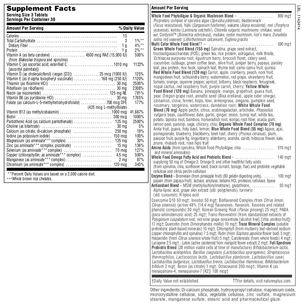 Source of Life GOLD Multivitamin, 90 Tablets - Spring Street Vitamins