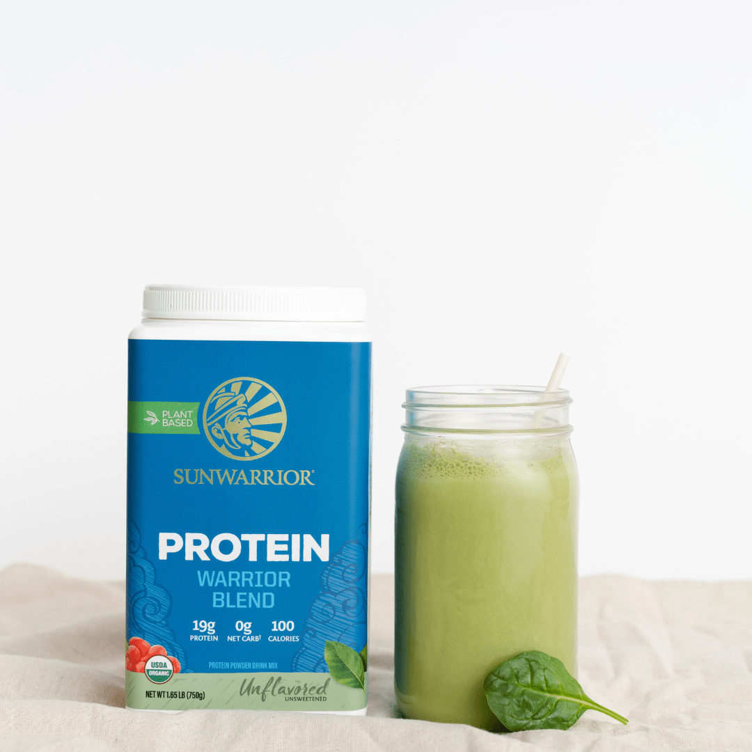 Warrior Blend Unflavored Protein - Plant Protein Powder, 750g - Spring Street Vitamins