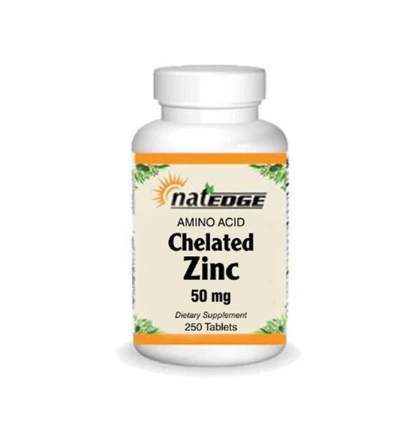 Zinc 50, Amino Acid Chelated - Spring Street Vitamins
