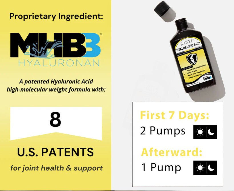 Baxyl Hyaluronic Acid Joint Health, 6 oz Oral Liquid - Spring Street Vitamins