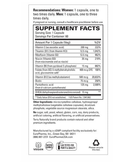 Cortisol Rescue, 60 Vegetable Capsules - Spring Street Vitamins