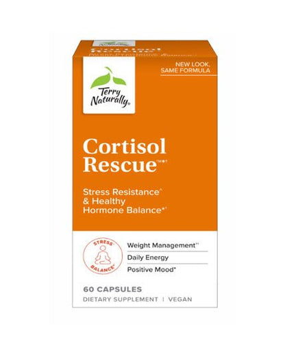 Cortisol Rescue, 60 Vegetable Capsules - Spring Street Vitamins