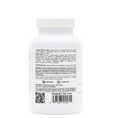 GI Natural Reflux Ease, 60 Vanilla Chewable Tablets - Spring Street Vitamins
