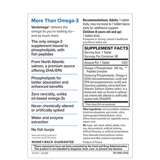 Vectomega, 60 Tablets - Spring Street Vitamins