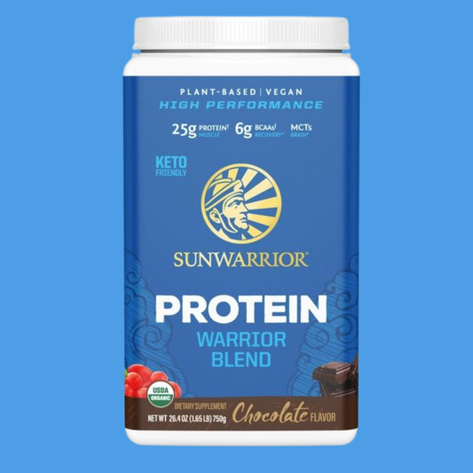 Warrior Blend Chocolate Protein - Plant Protein Powder, 750g