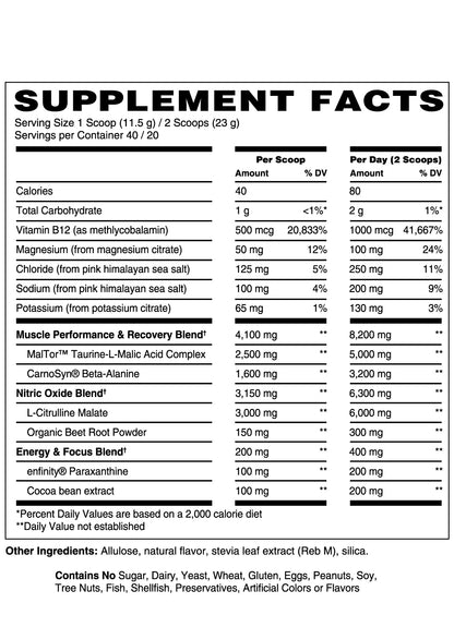 Advanced Pre Workout