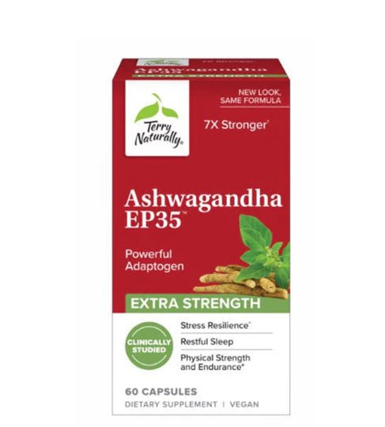 Ashwagandha EP35™ Extra Strength, 60 Vegetable Capsules - Spring Street Vitamins