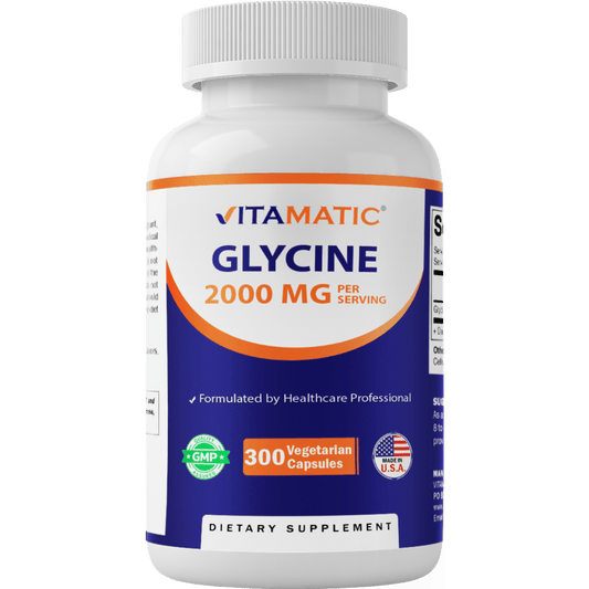 Glycine 2000mg | Sleep & Recovery | 300ct