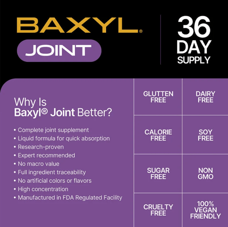 Baxyl Joint Support, Hyaluronic Acid, 6 oz Oral Liquid - Spring Street Vitamins