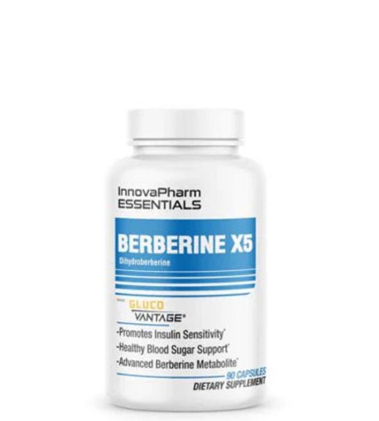 Berberine X5, 90 Vegetable Capsules - Spring Street Vitamins