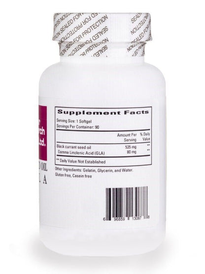 Black Currant Seed Oil, 90 Softgels - Spring Street Vitamins