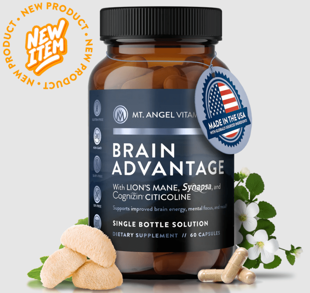 Brain Advantage, 60 Vegetable Capsules - Spring Street Vitamins