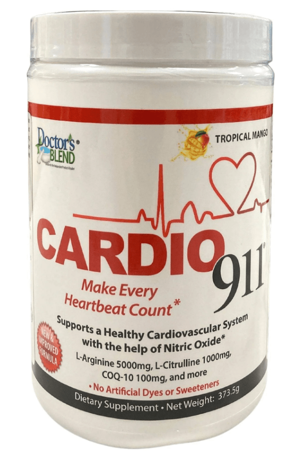 Cardio 911, Nitric Oxide Powder, 30 Servings - Spring Street Vitamins
