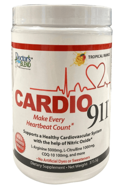 Cardio 911, Nitric Oxide Powder, 30 Servings - Spring Street Vitamins