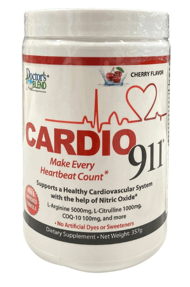 Cardio 911, Nitric Oxide Powder, 30 Servings - Spring Street Vitamins