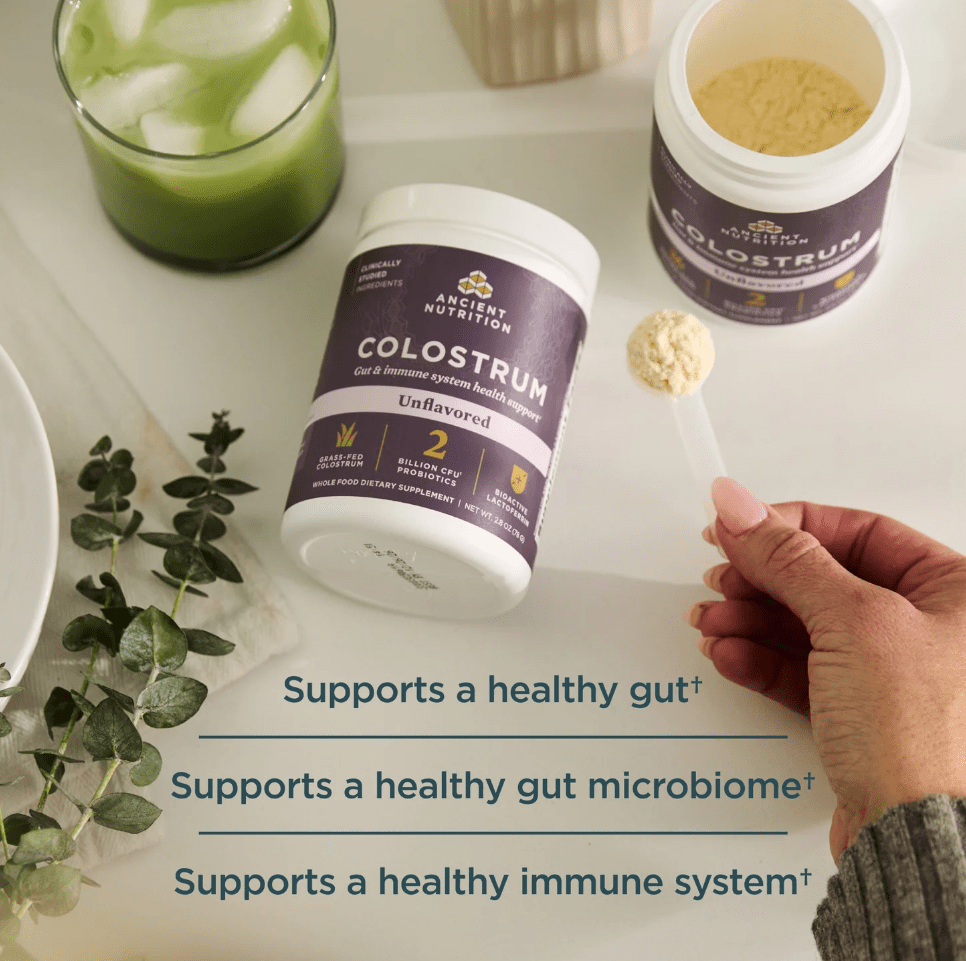 Colostrum, Grass Fed, Unflavored, 60 Servings (78 gm) - Spring Street Vitamins