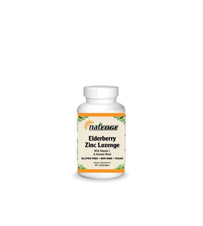 Elderberry Zinc Lozenge, 60 Lozengers - Spring Street Vitamins