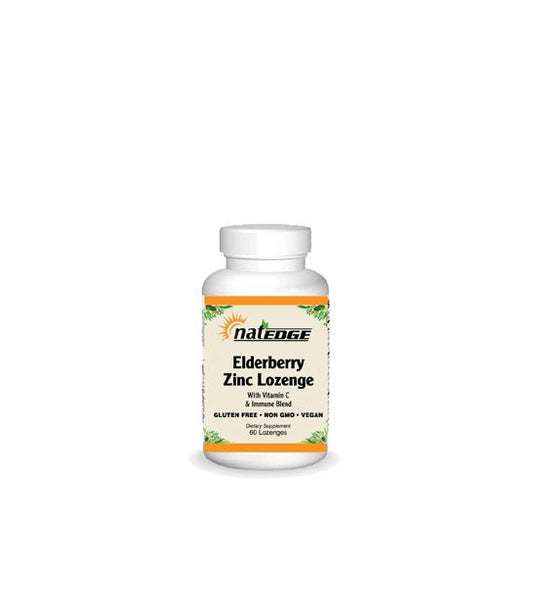 Elderberry Zinc Lozenge, 60 Lozengers - Spring Street Vitamins