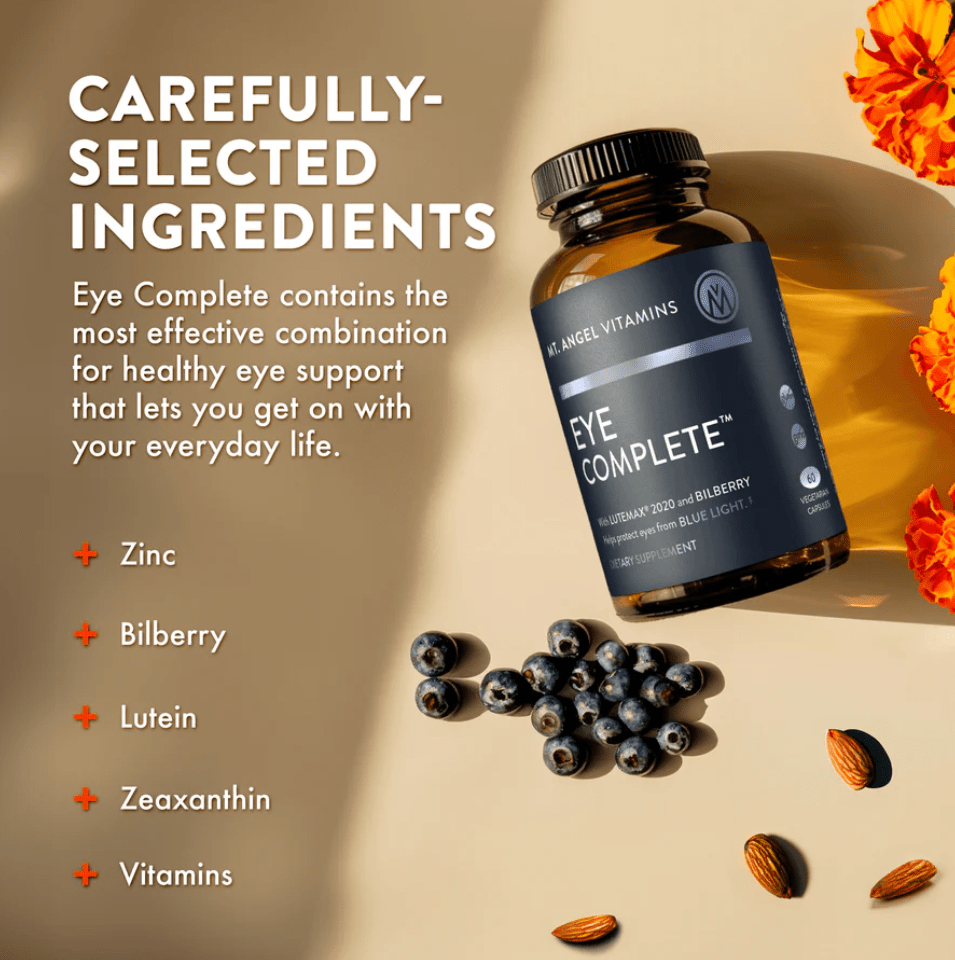 Eye Complete, 60 Vegetable Capsules - Spring Street Vitamins