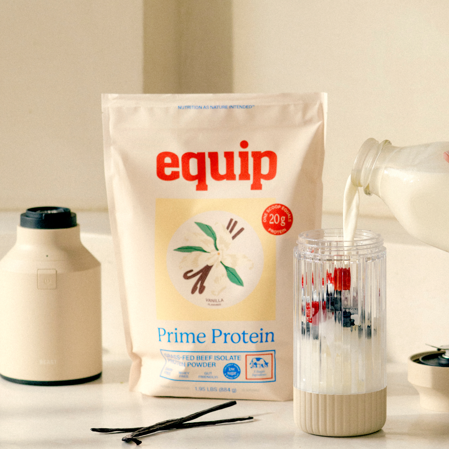 Prime Protein, Beef Isolate Protein Powder, 30 Servings