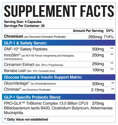 GLX 4IN1 COMPLETE SYSTEM, 120 Capsules - Spring Street Vitamins