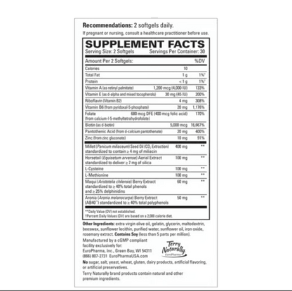 Hair, Skin & Nail Essentials, 60 Softgels - Spring Street Vitamins