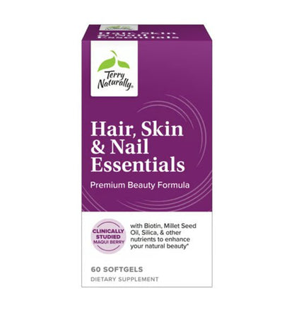 Hair, Skin & Nail Essentials, 60 Softgels - Spring Street Vitamins