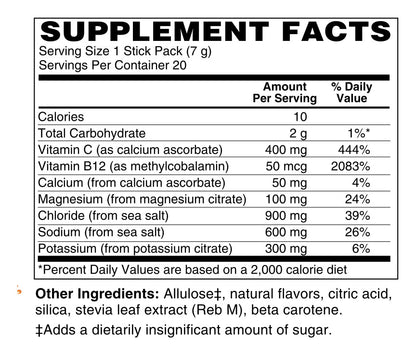 Hydrate!, 20 Stick Packs - Spring Street Vitamins