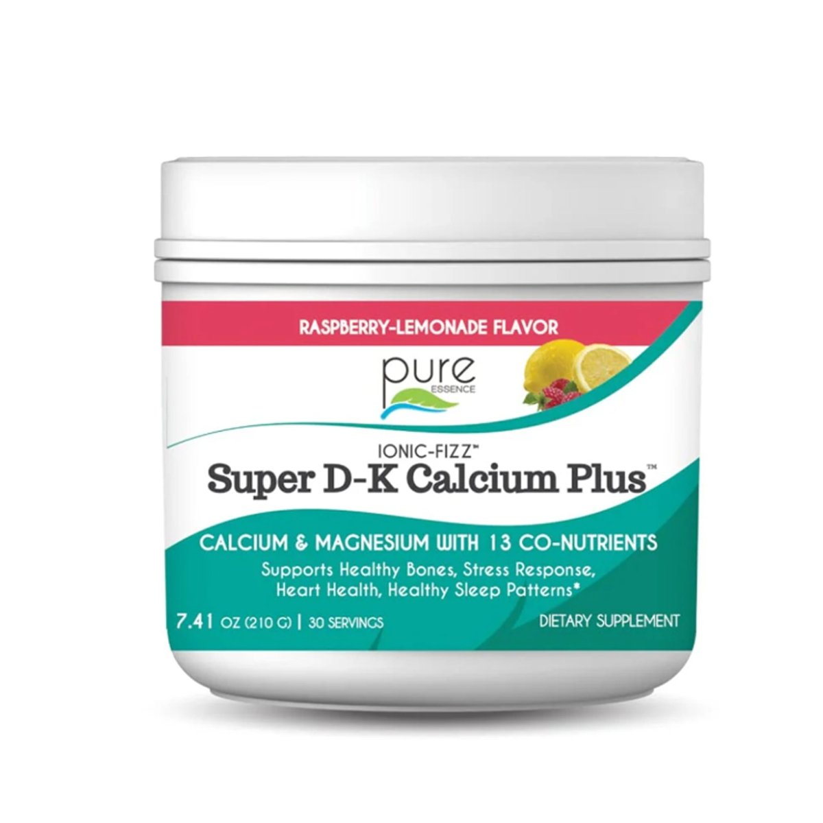 Ionic Fizz Super D3 - K2 Calcium Plus, 30 Servings - Spring Street Vitamins