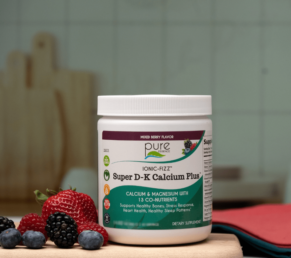 Ionic Fizz Super D3 - K2 Calcium Plus, 30 Servings - Spring Street Vitamins
