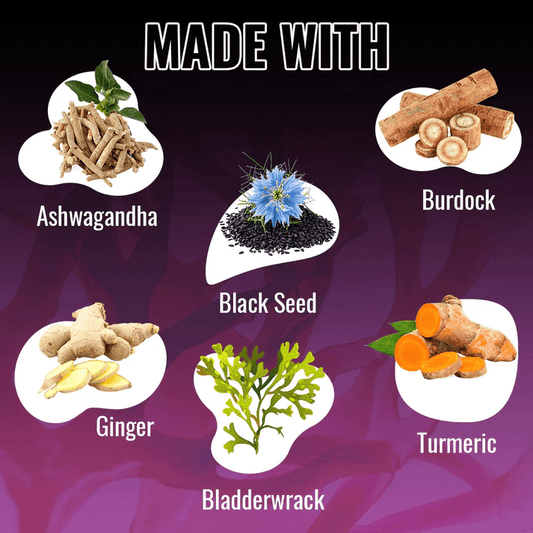 Irish Sea Moss & Black Seed Oil, 180 Vegetarian Capsules - Spring Street Vitamins