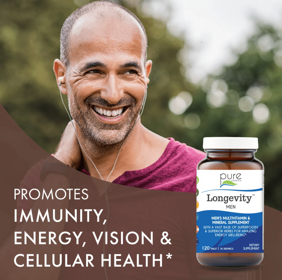Longevity Men, 120 Tablets - Spring Street Vitamins