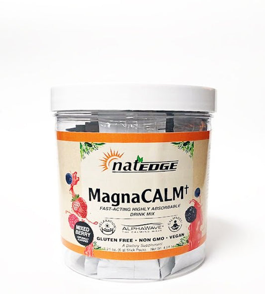 MagnaCalm Drink Mix, Mixed Berry, 20 Sticks - Spring Street Vitamins