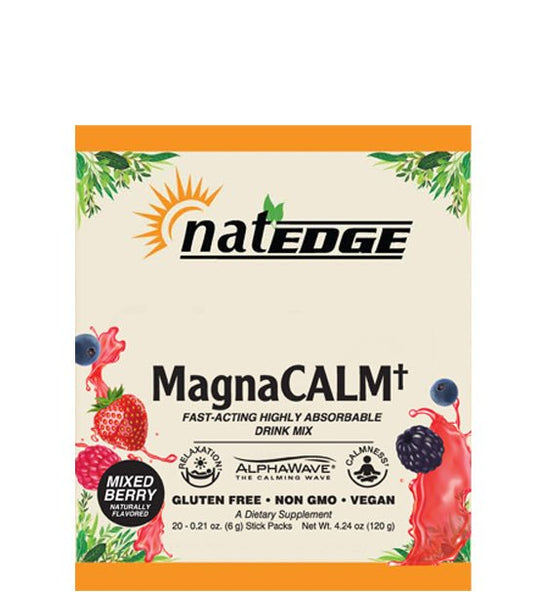 MagnaCalm Drink Mix, Mixed Berry, 20 Sticks - Spring Street Vitamins