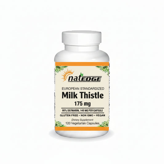 Milk Thistle, Standardized to 80% Silymarin, 120 Vegetarian Caps - Spring Street Vitamins