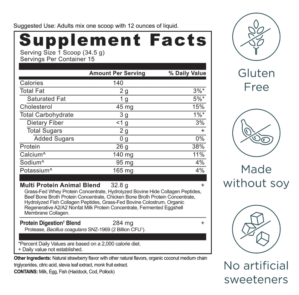 Multi Protein, 1.14 LB - Spring Street Vitamins