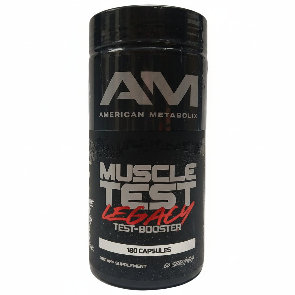 MUSCLE TEST Legacy, 180 Capsules (Original Formula) - Spring Street Vitamins