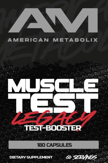 MUSCLE TEST Legacy, 180 Capsules (Original Formula) - Spring Street Vitamins