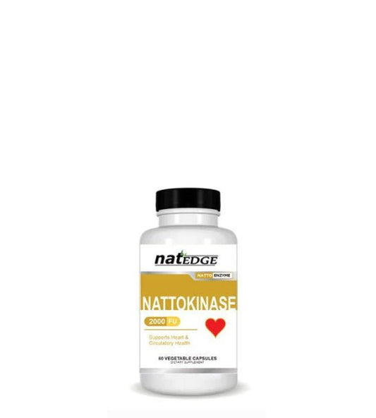 Nattokinase Enzyme 2000 FU, 60 Vegetable Capsules - Spring Street Vitamins