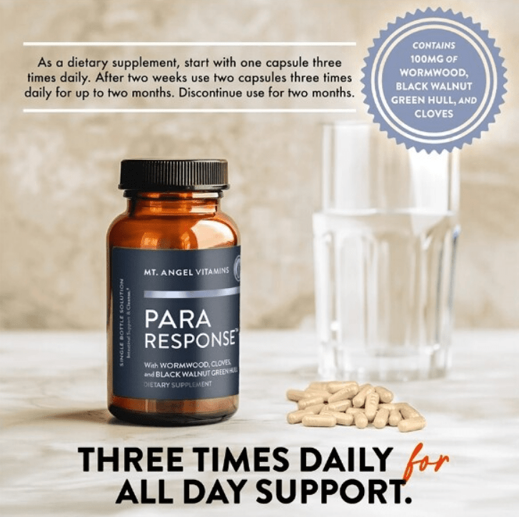 Para Response, 60 Vegetable Capsules - Spring Street Vitamins