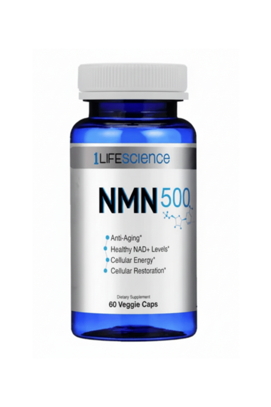 Pure NMN 500 mg, 60 Vegetable Capsules - Spring Street Vitamins